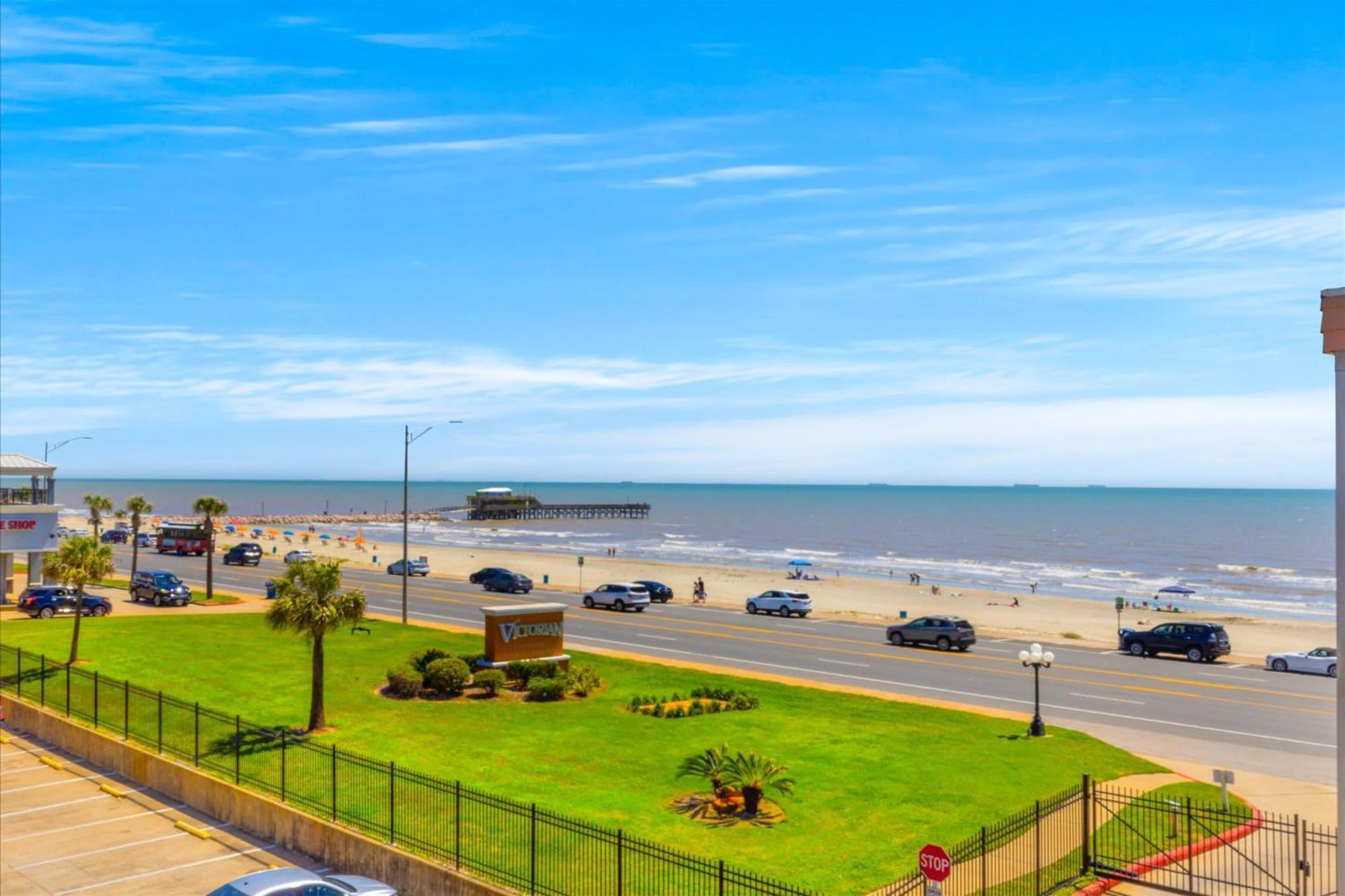 Charming Waterfront Condo Galveston Exterior foto